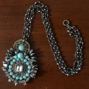 Rush by Denis & Charles woven pendant necklace
